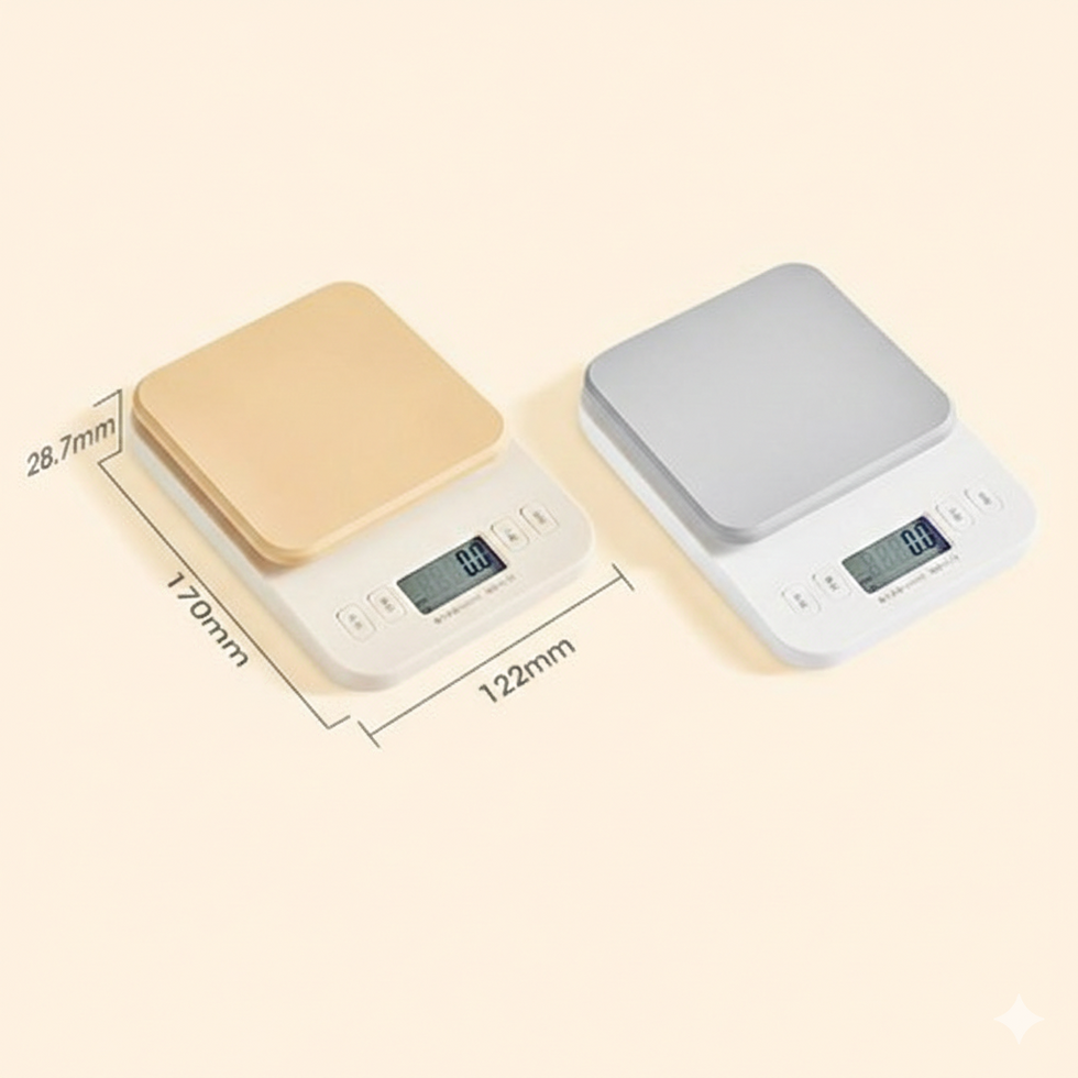 Mini Portable Kitchen Scale, Multipurpose Digital Scale, Food Measuring Scale, 6Kg Digital Precious Device, Measuring Tool