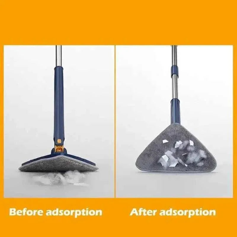 360-Degree Rotating Mop with Extendable Handle for Efficient Cleaning - Clarify.pk