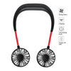 Rechargeable Neck Fan - Portable Dual Head Hands-Free Cooling Fan - Clarify.pk