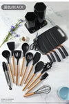 19Pcs Silicone Kitchen Utensils Set for Cooking and Baking - Clarify.pk