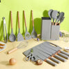 19Pcs Silicone Kitchen Utensils Set for Cooking and Baking - Clarify.pk