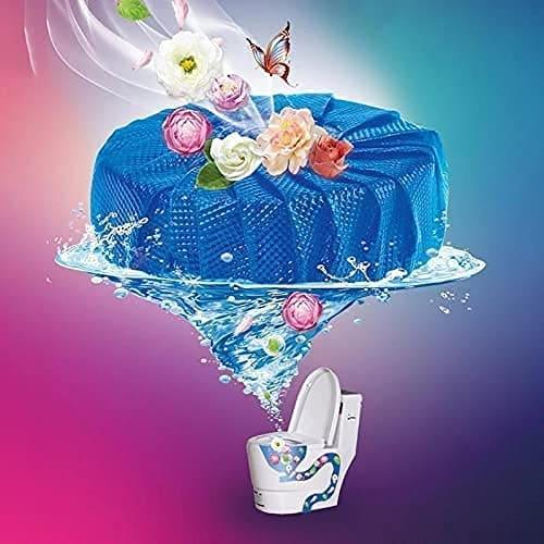 10pcs Blue Bubble Toilet Cleaner - Effective Bowl Cleaning Tablets - Clarify.pk