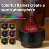 Flame Lava Aroma Diffuser – LED Ultrasonic Humidifier - Clarify.pk