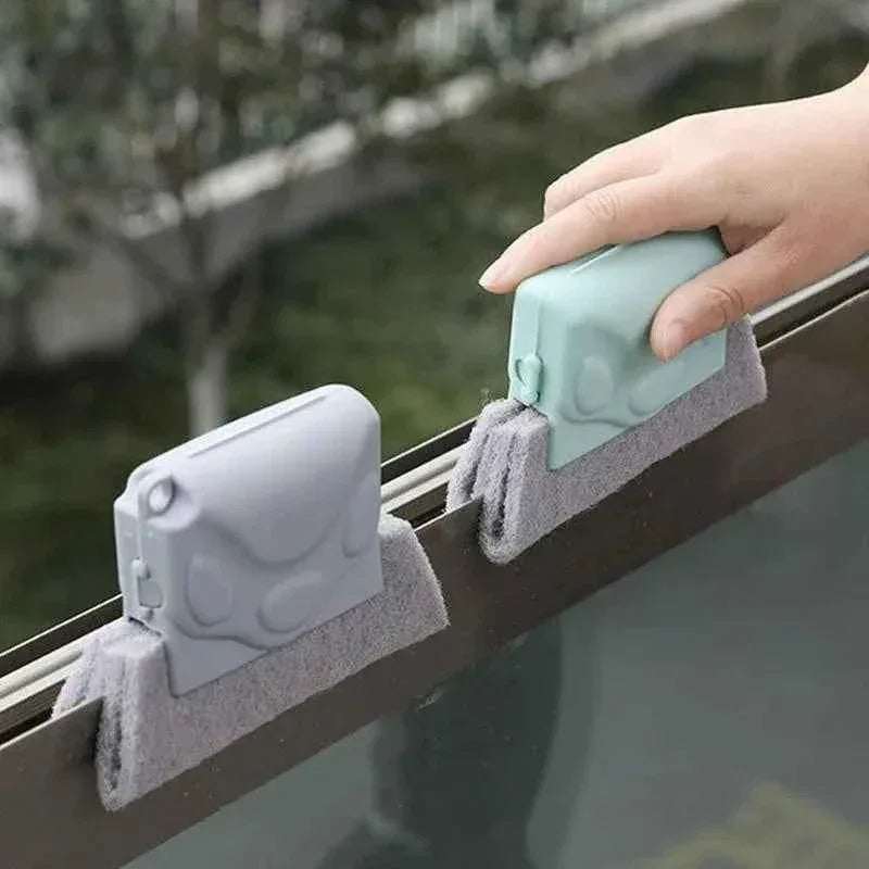 Window Slot Cleaner Brush for Easy Cleaning in Tight Spaces - Clarify.pk