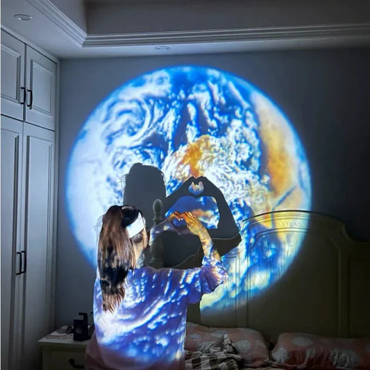 Mini Projection Lamp galaxy projector light for bedroom and kids room