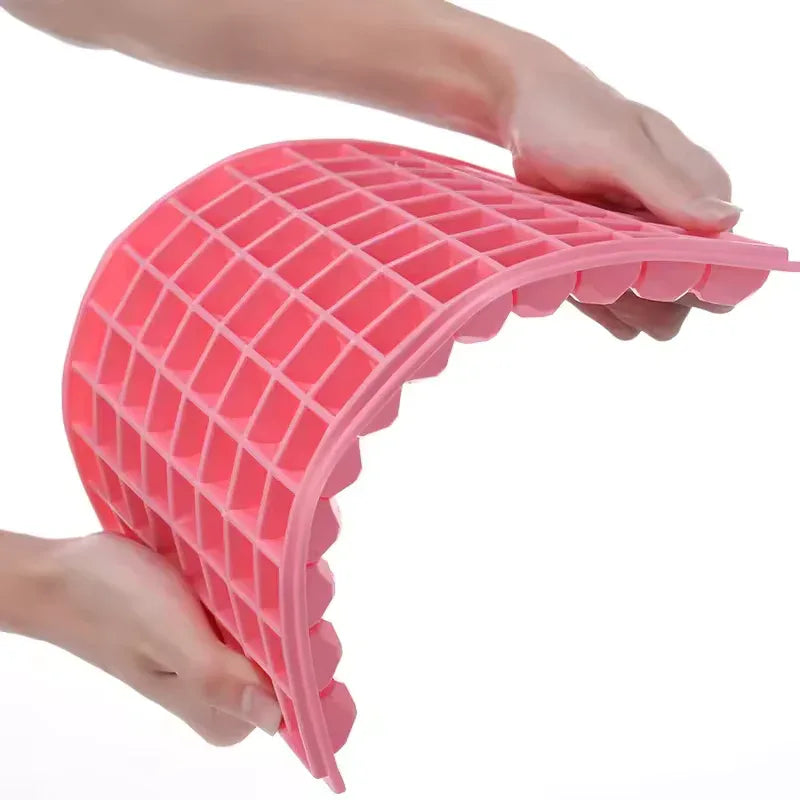 Reusable 96-Grid Ice Cube Tray, Easy-release Ice Cube Mold / Maker for Cocktail, Whiskey - BPA Free - Clarify.pk