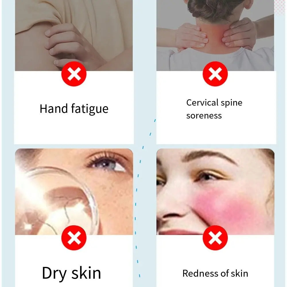 Gua Sha Silicone Ice Face Roller Cold Lifting Contour Ice Cube Mold Brighten Alleviate Puffiness Cooling Face Contour Globes