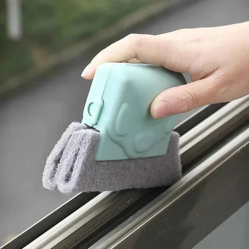 Window Slot Cleaner Brush for Easy Cleaning in Tight Spaces - Clarify.pk