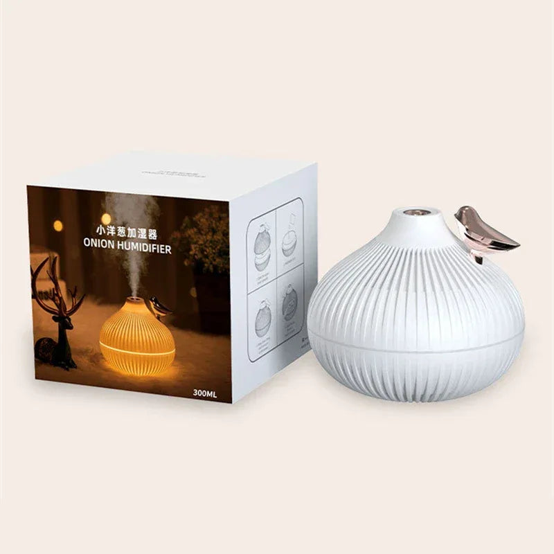 300ml USB Mini Humidifier – LED Aroma Diffuser - Clarify.pk