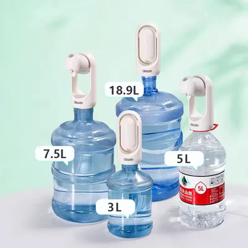 Automatic Electric Water Dispenser – USB Rechargeable Foldable Bottle Pump - Clarify.pk