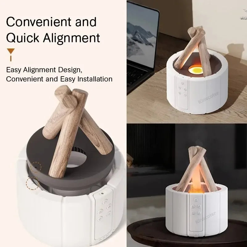Bon Fire Diffuser Premium Firebon Humidifier | LED Flame Aroma Diffuser – Clarify.pk ...