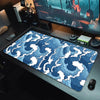 Japanese Blue Waves Art Mouse Pad XXL Gaming Rubber MousePads Large Office Long Mousepad Rubber Table Mat desk Accessories Rug