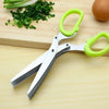 Mini 5-Blade Scissors – Multi-Layer Herb & Paper Cutter - Clarify.pk