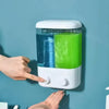Wall Mounted Soap Dispenser – 500/1000ml Manual Press - Clarify.pk