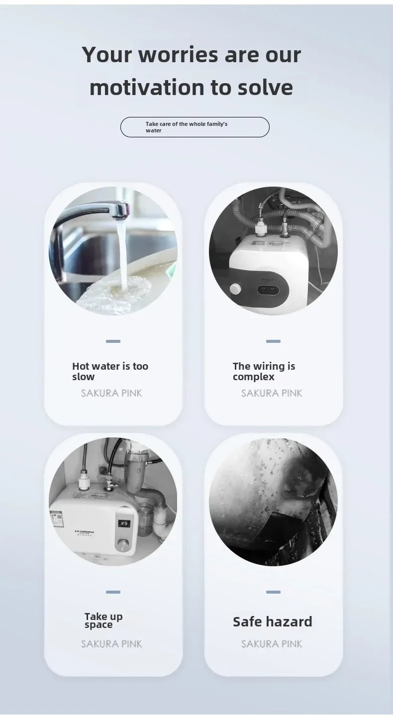 Instant Electric Hot Water Heater Faucet – Fast Heating - Clarify.pk