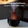 Flame Lava Aroma Diffuser – LED Ultrasonic Humidifier - Clarify.pk