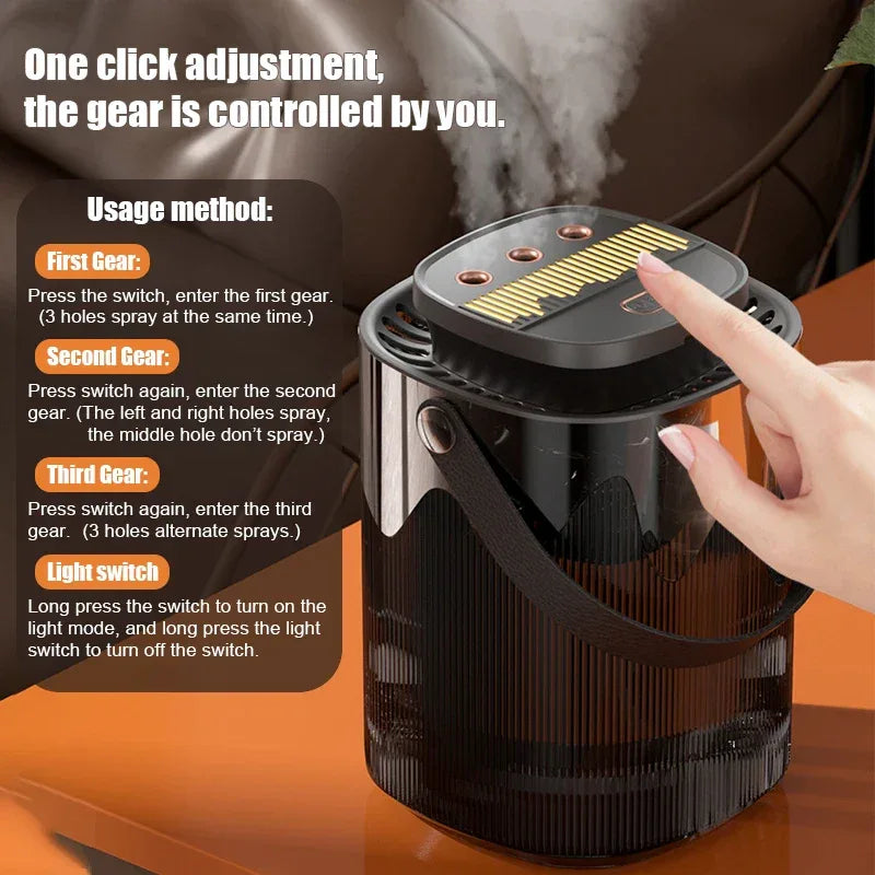 Large Capacity Air Humidifier – USB Essential Oil Diffuser - Clarify.pk
