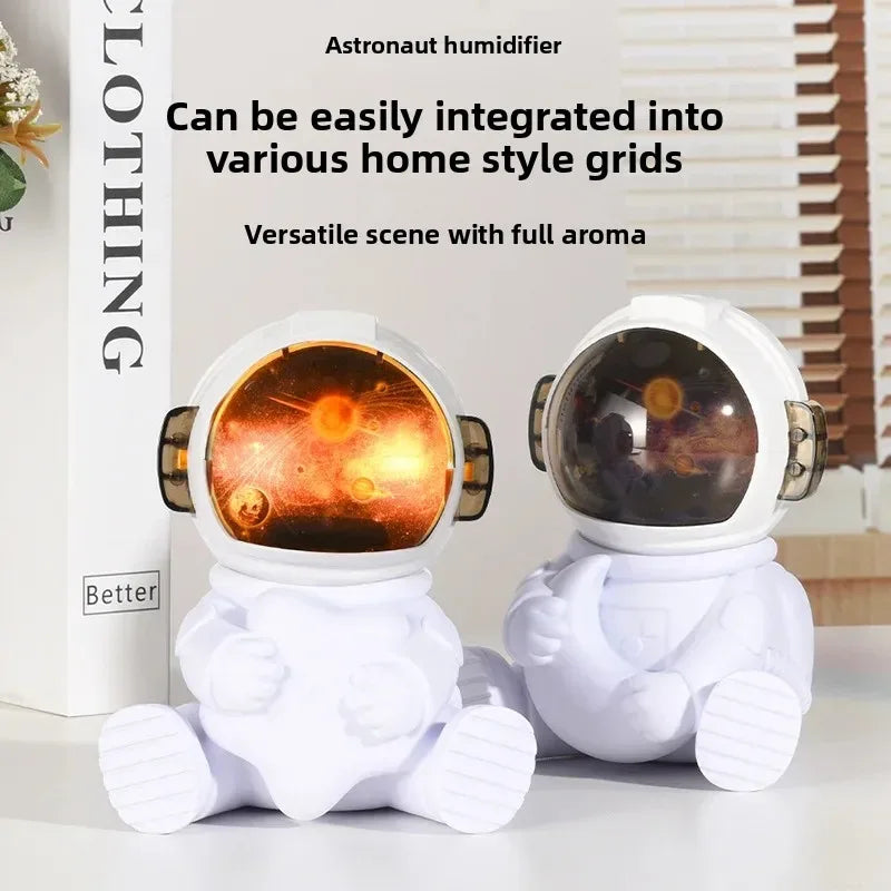 Astronaut Starry Sky Humidifier – USB LED Night Light (each) - Clarify.pk