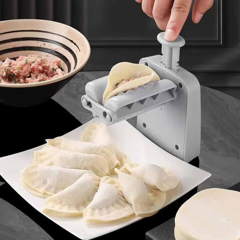 Automatic Dumpling Maker Mould Quick Prototyping Press Dumplings Skin Mould DIY Dumpling Making Machine Kitchen Accessories