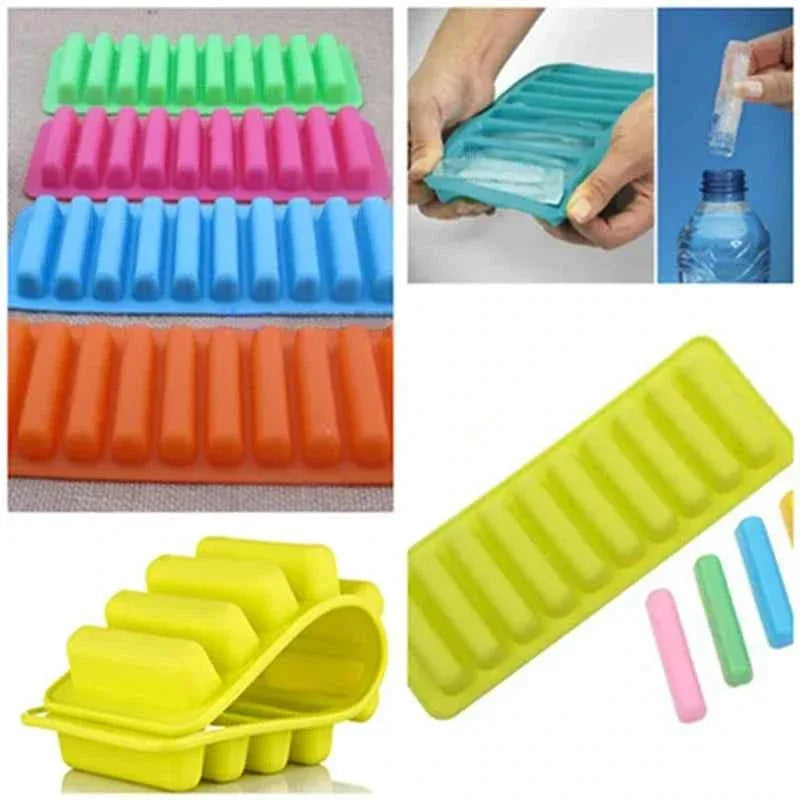 Silicone Ice Cube Tray for Perfectly Shaped Ice Cubes - Clarify.pk
