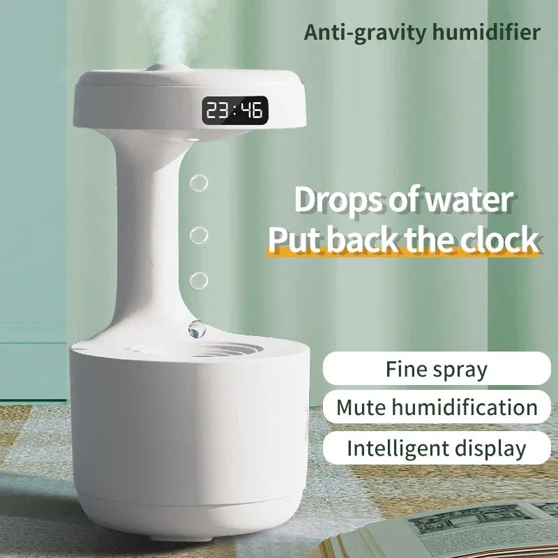 Anti-Gravity Air Humidifier – Silent Desktop Cool Mist - Clarify.pk