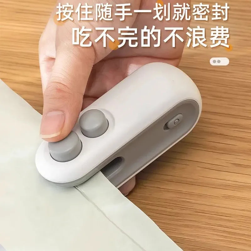 2 in 1 Portable Sealing Machine – Mini Heat Sealer & Cutter - Clarify.pk