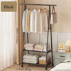 Portable Clothes Rack with Wheels - Simple Hanging Clothes Hanger - Clarify.pk