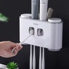 Automatic Toothpaste Dispenser Set – Toothbrush Holder with Cups - Clarify.pk