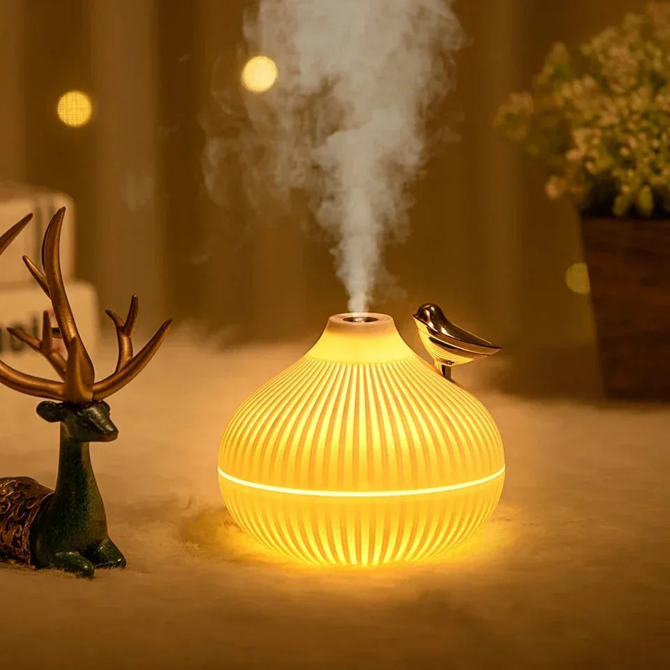 300ml USB Mini Humidifier – LED Aroma Diffuser - Clarify.pk