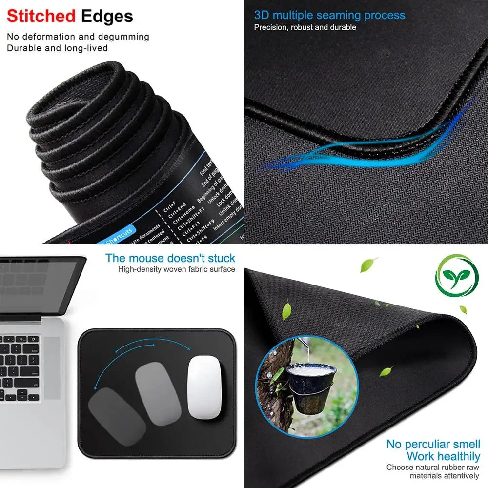 Japanese Blue Waves Art Mouse Pad XXL Gaming Rubber MousePads Large Office Long Mousepad Rubber Table Mat desk Accessories Rug