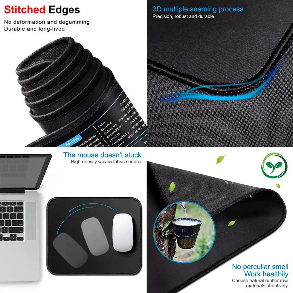 Japanese Blue Waves Art Mouse Pad XXL Gaming Rubber MousePads Large Office Long Mousepad Rubber Table Mat desk Accessories Rug