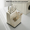 Kitchen Cutlery Holder – Utensil Organizer with Drain Tube - Clarify.pk