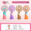 Portable Mini USB Fan – Cute Cartoon Design, 3-Speed Adjustable - Clarify.pk