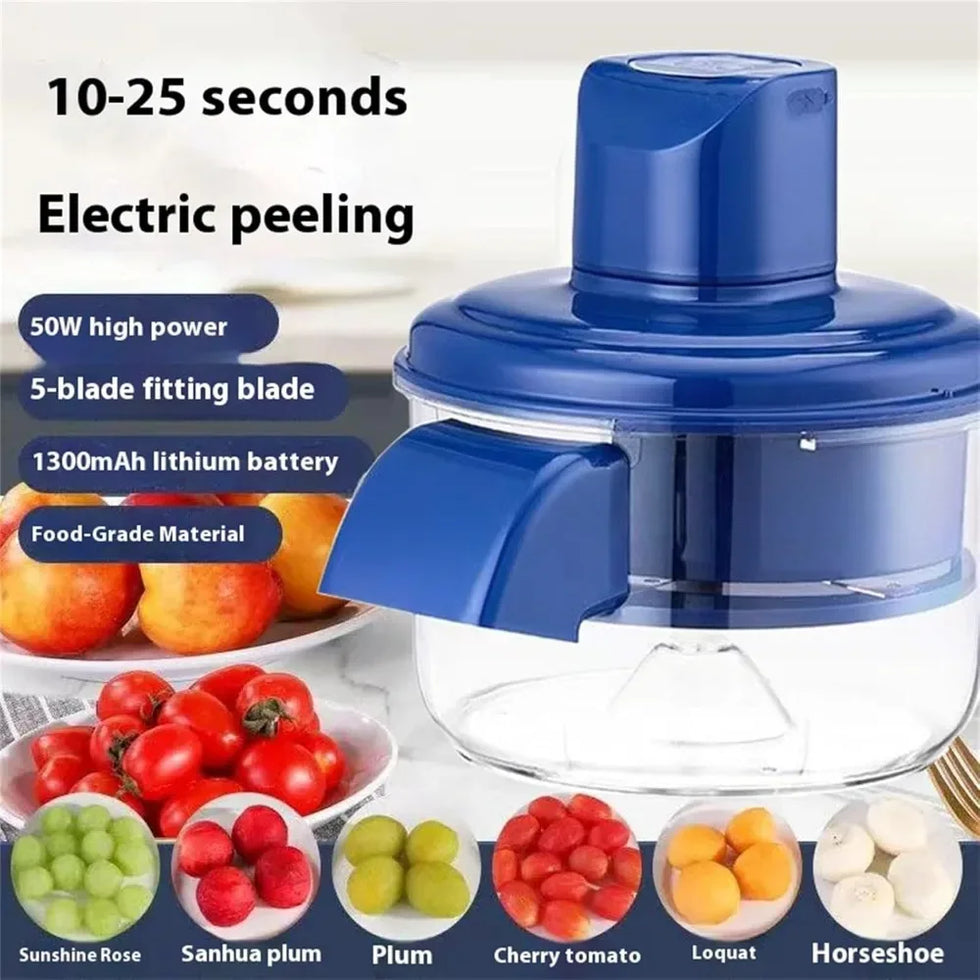Rechargeable Electric Fruit & Vegetable Peeler - Clarify.pk