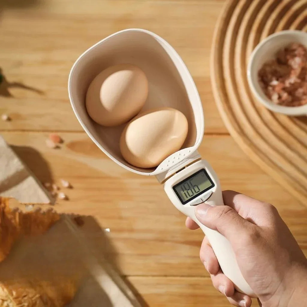 Pet Food Scale Large Size Scale Kitchen Scale LCD Electronics Weighing1g t 800g Tool Dog Cat Feeding Food Measuring Spoon Baking