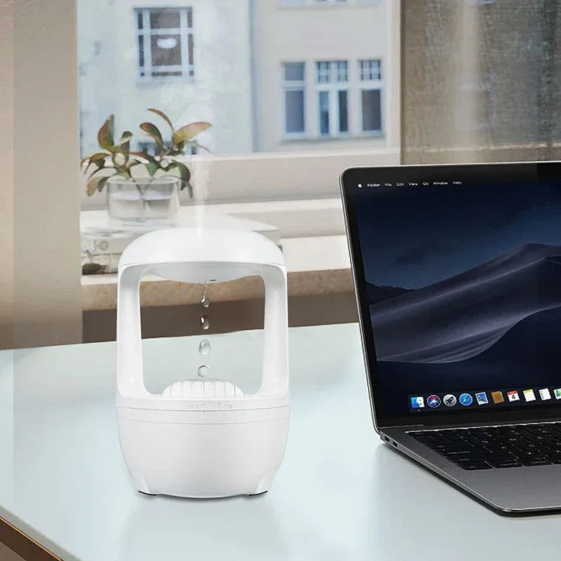 Mini Glow-in-the-Dark Water Drop Humidifier – Ultrasonic - Clarify.pk