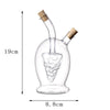 2-in-1 Glass Oil & Vinegar Bottle – Heat Resistant Borosilicate Glass Pot - Clarify.pk