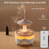 Premium Rain Drop Humidifier – LED Flame Mist Aroma Diffuser - Clarify.pk