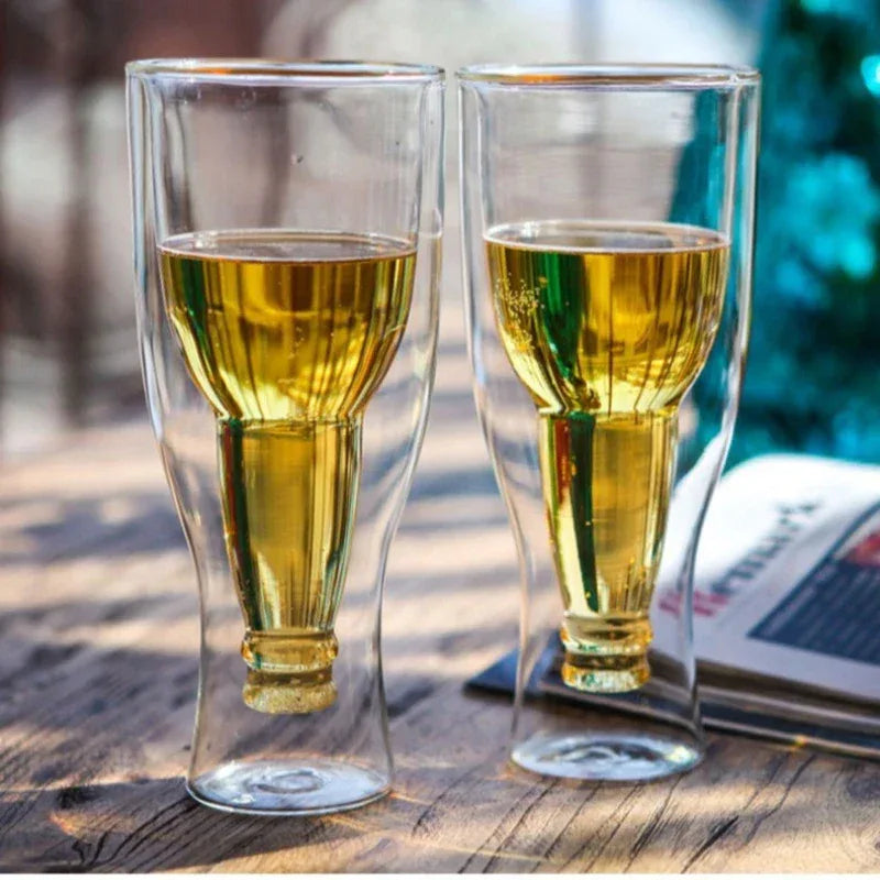 Double Layer Glass Juice Mug – Heat Resistant Cup - Clarify.pk