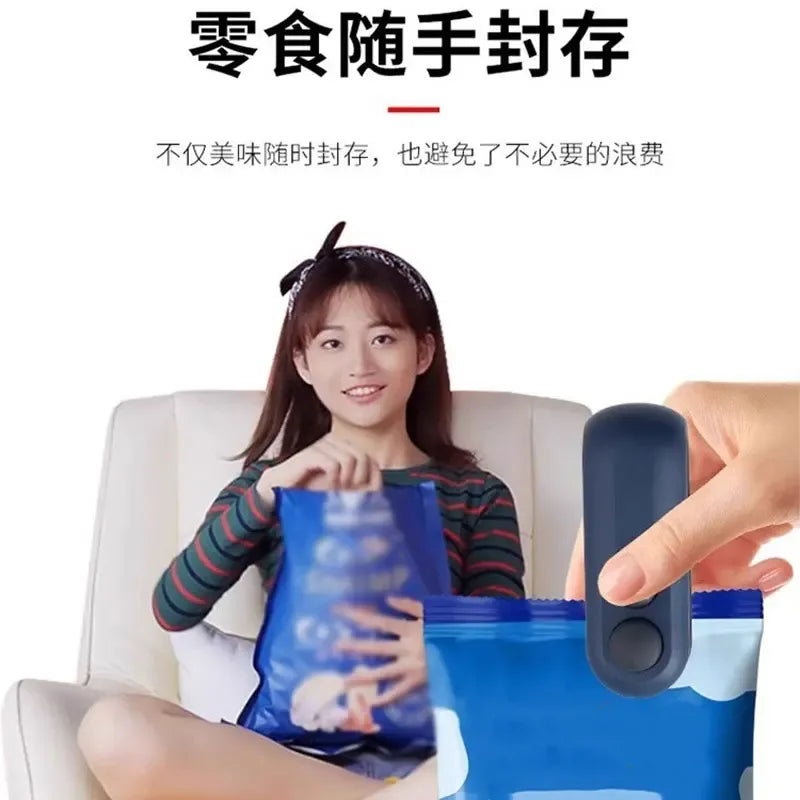 2 in 1 Portable Sealing Machine – Mini Heat Sealer & Cutter - Clarify.pk