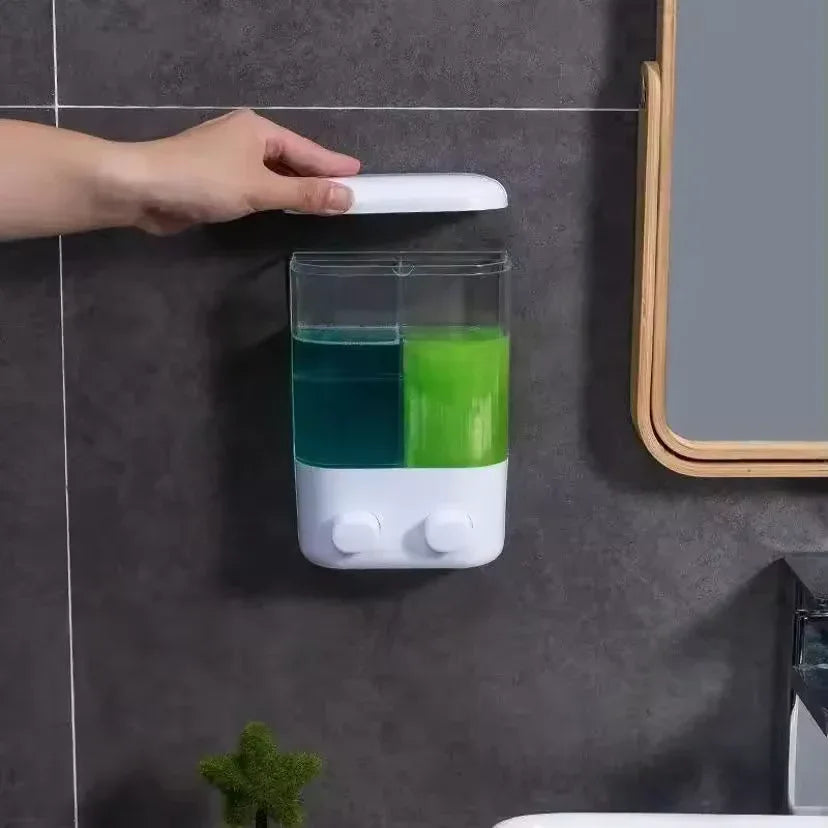 Wall Mounted Soap Dispenser – 500/1000ml Manual Press - Clarify.pk