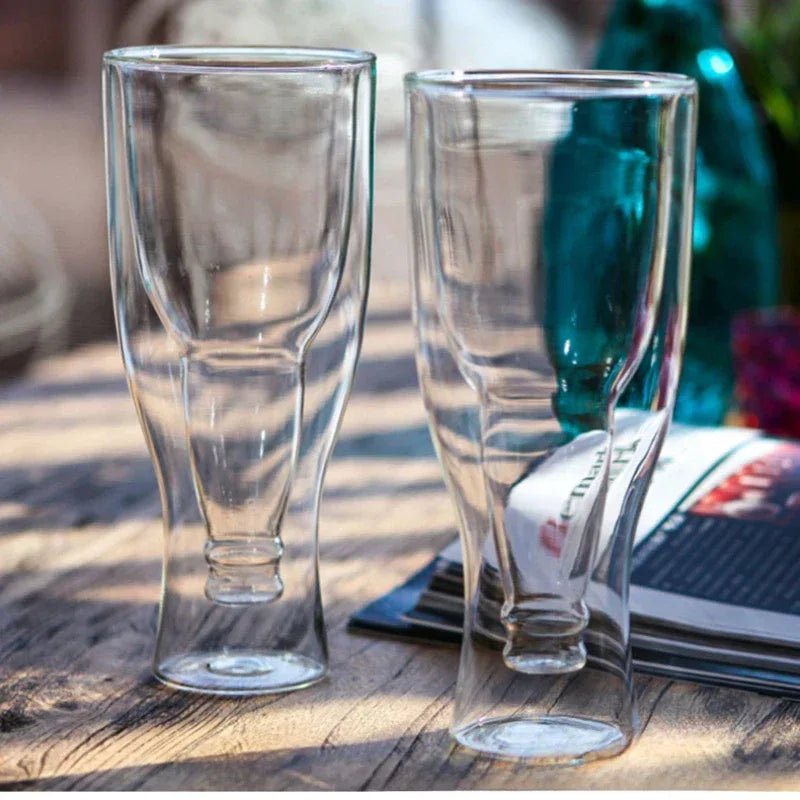 Double Layer Glass Juice Mug – Heat Resistant Cup - Clarify.pk