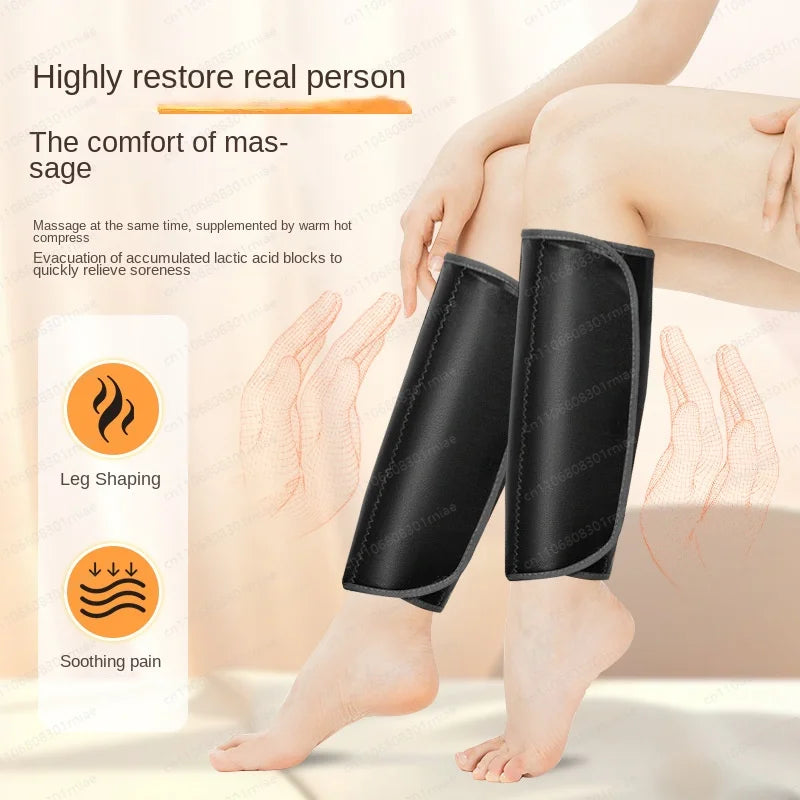 Electric leg massager providing kneading therapy for pain relief