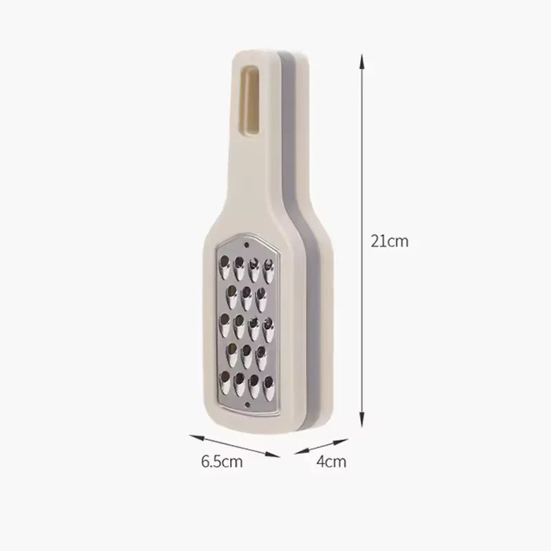 3pcs Kitchen Grater Set – Multi-Functional Stainless Steel - Clarify.pk