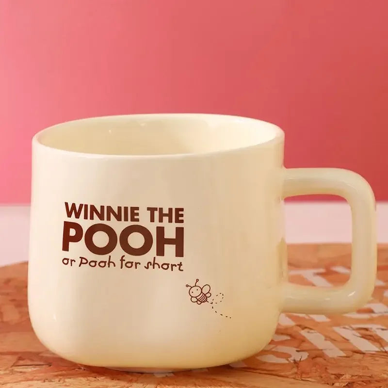 Winnie The Pooh Ceramic Mug Set – Gift Box (Random Design/Each Set) - Clarify.pk