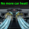 Powerful Double Head Car Fan for Truck And Bus 24v12v Cooling Strong Wind Plastic Material Vehicle Mounted USB Fan