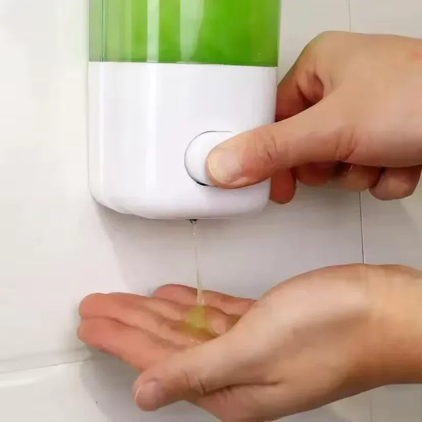 Wall Mounted Soap Dispenser – 500/1000ml Manual Press - Clarify.pk
