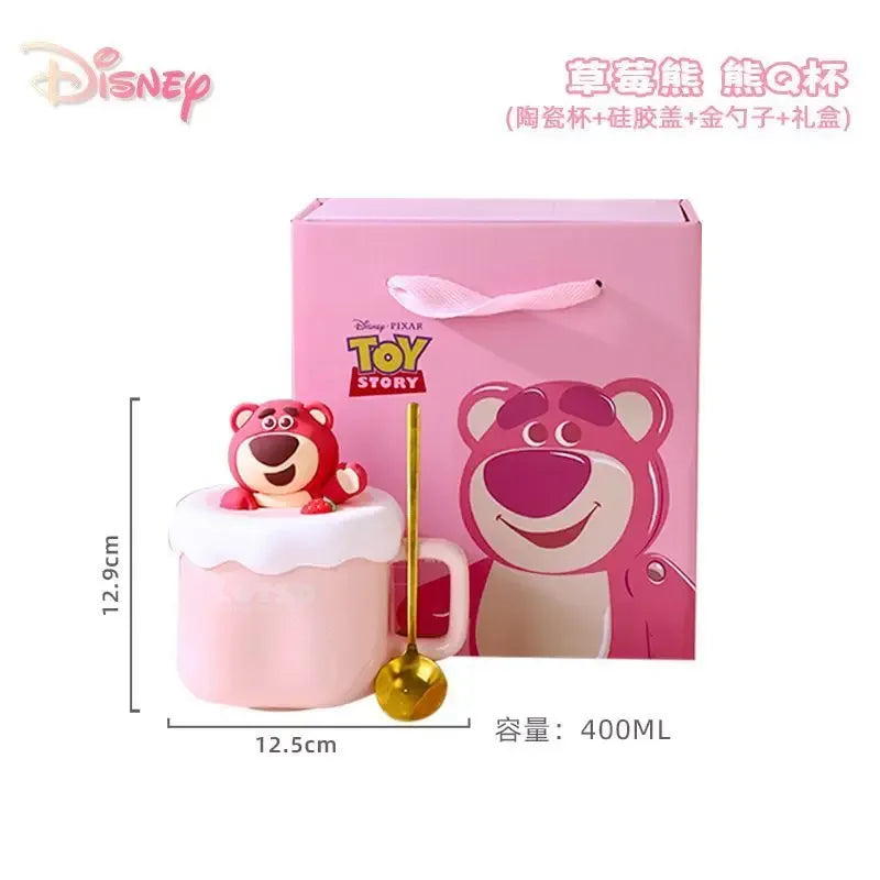 Winnie The Pooh Ceramic Mug Set – Gift Box (Random Design/Each Set) - Clarify.pk