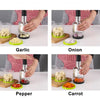 Manual Hand Press Garlic Onion Vegetable Chopper - Clarify.pk