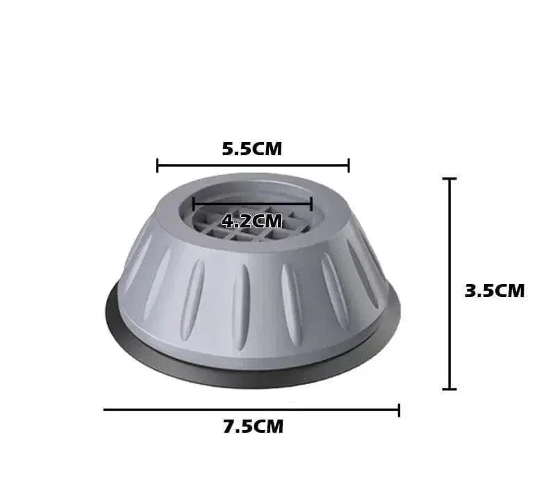Washing Machine Shock Pads - Pack of 4 Non-Slip Shock Absorbers ...